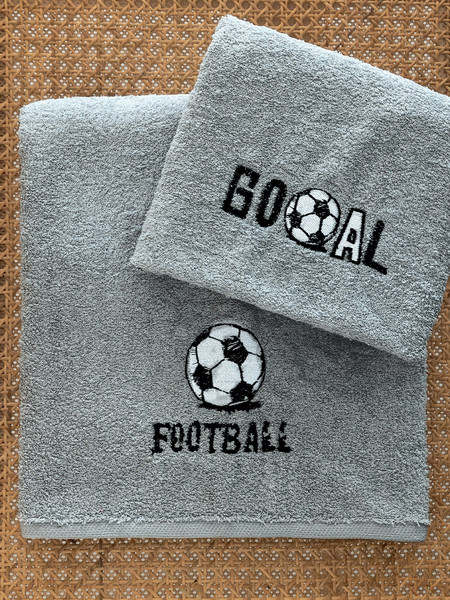 Palamaiki Goal Σετ Παιδικές Πετσέτες 2τμχ 380gr/m²