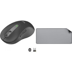Logitech M650 Large Ασύρματο Bluetooth Ποντίκι Graphite + Studio Series