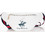 Beverly Hills Polo Club Τσαντάκι Μέσης Άσπρο BH-4085