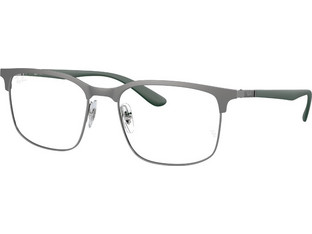Ray-Ban RB6518 2620 Ανδρικός Σκελετός Γυαλιών Οράσεως Κοκάλινος Ασημί
