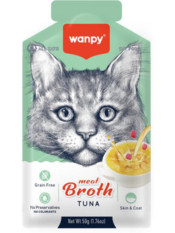 Wanpy Meat Broth with Tuna 50gr