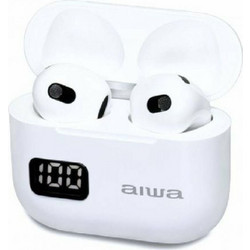 Aiwa EBTW-100 Ακουστικά Bluetooth Earbud White