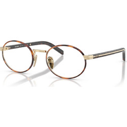Prada PRB55V 21E1O1 Ανδρικός Σκελετός Γυαλιών Οράσεως Μεταλλικός Ταρταρούγα