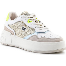 D.Franklin Γυναικεία Sneakers Λευκά Μπεζ SH321096