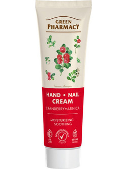 Green Pharmacy Cranberry & Arnica Ενυδατική Κρέμα Χεριών & Νυχιών 100ml
