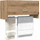 vidaXL Κρεμαστό Ντουλάπι Μπάνιου Ξύλινο 70x32.5x35cm 856619