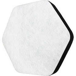 Proacoustics iZiSound Hexa Ηχοαπορροφητικό Πάνελ 43.5x39x5cm 1τμχ Λευκό