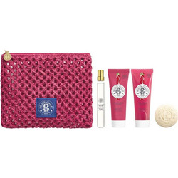 Roger Gallet Gingembre Rouge Eau Parfum Wellbeing Fragrant Water 10ml & Shower Gel 50ml & Body Lotion 50ml & Soap 50gr & Νεσεσέρ
