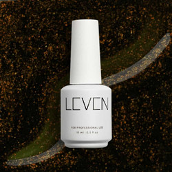 Leven 393 Royalty Glitter Ημιμόνιμο Βερνίκι Νυχιών 15ml