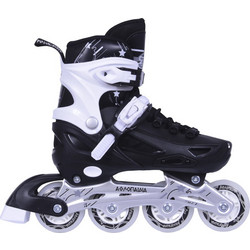Αθλοπαιδιά Quad Αυξομειούμενα Rollers Παιδικά Μαύρα 002.10306