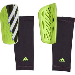 Adidas Tiro League Επικαλαμίδες Ποδοσφαίρου Ενηλίκων Μαύρες Lime JD6025
