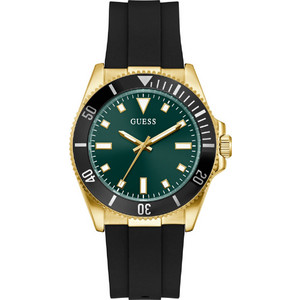 Guess Cliff Ανδρικό Ρολόι με Μαύρο Καουτσούκ Λουράκι GW0969G2 Guess Cliff Ανδρικό Ρολόι με Μαύρο Καουτσούκ Λουράκι GW0969G2