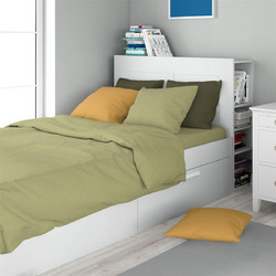 Dimcol Σεντόνι Μονό Βαμβακερό 160x240 Solid 504 Olive