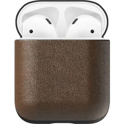 Nomad Θήκη Δερμάτινη για Apple AirPods 1 / 2 Καφέ
