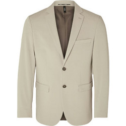 Selected Χειμερινό Ανδρικό Blazer Υφασμάτινο με Στενή Εφαρμογή Μπεζ 16088563