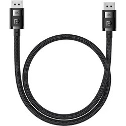 Baseus Καλώδιο DisplayPort 1.4 to DisplayPort Male Braided 2m Black B00633706111-02