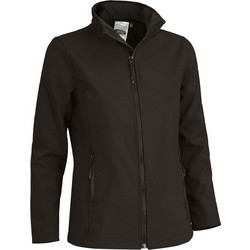 Lotto Γυναικείο Μπουφάν Softshell Μακρύ Αδιάβροχο Μαύρο CQVACECNG19