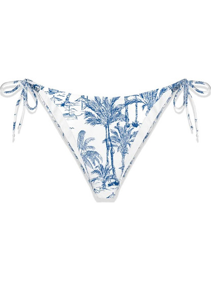 Mc2 Saint Barth Marielle Bikini Brazil Λευκό Μπλε MRL0001-02774H