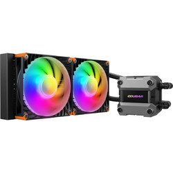 Cougar Poseidon Ultra 240 Black Υδρόψυξη CPU 120mm ARGB για Socket 115x / 1200 / 1700 / 1851 / AM2 / AM2+ / AM3 / AM3+ / AM4 / AM5 / FM1 / FM2 / FM2+