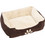 Pet Comfort Καναπές Κρεβάτι Σκύλου Καφέ Μπεζ 60x48cm 95067