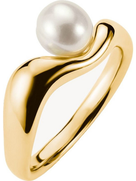 Thomas Sabo Γυναικείο Δαχτυλίδι Ροζέτα Επιχρυσωμένο με Πέρλα TR2485-430-14