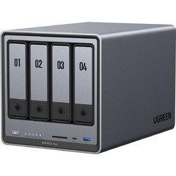 Ugreen DXP4800 NAS Tower με 4 Θέση για M.2 και 1 Θύρα Ethernet