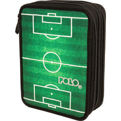 Polo Mover Football Κασετίνα με 3 Θήκες Πράσινη 937073-8381