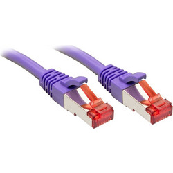 Lindy S/FTP Cat.6 Καλώδιο Δικτύου Ethernet 7.5m Purple 47827