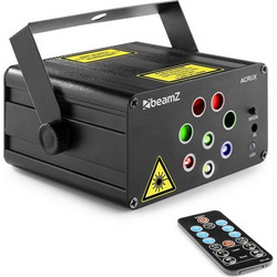 Beamz Acrux Quatro RG Gobo Φωτορυθμικό Laser LED RGBW