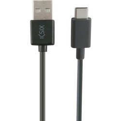 Ksix USB-A to USB-C 3m Black S1902431