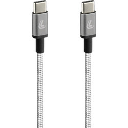 Lampa Braided USB-C to USB-C 60W 1m Silver