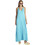 BLU4U Maxi Καλοκαιρινό Καθημερινό Φόρεμα Τιρκουάζ 25384348-17