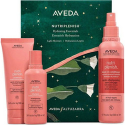 Aveda Nutriplenish Hydrating Essentials Σετ Περιποίησης Μαλλιών Conditioner 100ml + Leave In Conditioner 200ml + Σαμπουάν 100ml