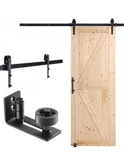 Vevor Πόρτα Εσωτερική Συρόμενη Ξύλινη 76x213cm MZGCMTZYS308EQ3YEV0