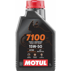 Motul 7100 Συνθετικό Λάδι Μηχανής 4T 15W-50 1lt