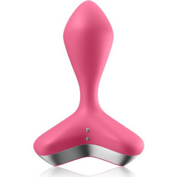 Satisfyer Game Changer Πρωκτική Σφήνα Ασύρματη με Δόνηση 12cm Ροζ