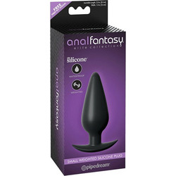 Pipedream Anal Fantasy Small Weighted Πρωκτική Σφήνα 10.4cm Μαύρη PD-4780-23