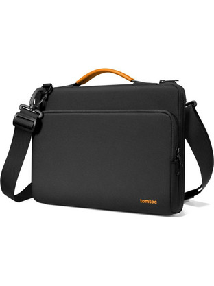 Tomtoc Defender A40 Τσάντα Laptop Ώμου 16" Black Orange