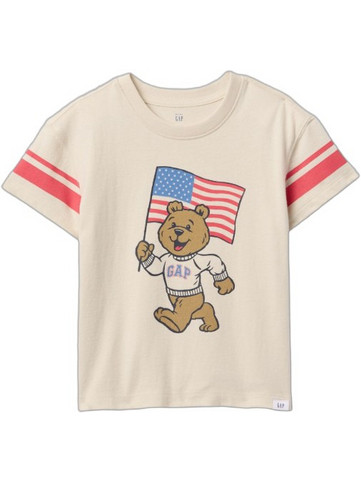 Gap Παιδικό T-Shirt Κοντομάνικο Μπεζ 749369000