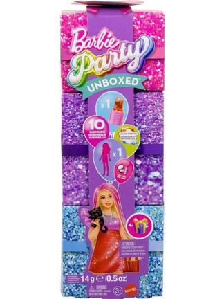 Mattel Barbie Party Unboxed Glam Ξανθιά