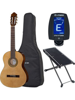 Thomann Classic Guitar 3/4 Lefthanded Bundle 1