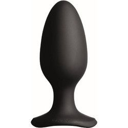 Lovense Hush 2 Large Πρωκτική Σφήνα Ασύρματη με Δόνηση 13cm Μαύρη