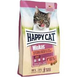 Happy Cat Minkas Sterilised with Salmon 4kg