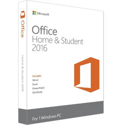 Microsoft Office Home & Student 2016 Πολύγλωσσο Συμβατό με Windows για 1 Χρήστη (Ηλεκτρονική Άδεια)