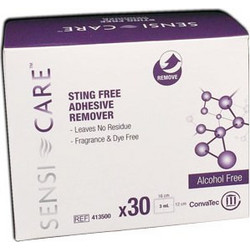 Convatec Sensi Care Adhesive Remover Μαντηλάκια Αφαίρεσης Συγκολλητικών 30τμχ