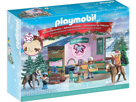 Playmobil Horses Of Waterfall Χριστουγεννιάτικο Ημερολόγιο Χριστουγεννιάτικα Φουρνίσματα για 4-10 Ετών 71952