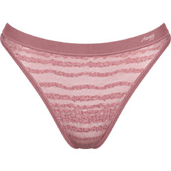 Sloggi Free Evolve Γυναικείο String με Δαντέλα Ροζ 10224699-7836
