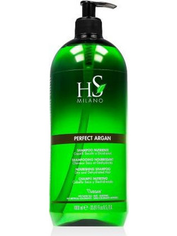 Hs Milano Perfect Argan Σαμπουάν για Επανόρθωση για Ξηρά Μαλλιά 1lt