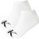 Calvin Klein Ανδρικές Κάλτσες Κοντές Λευκές 2Pack 701228807-002