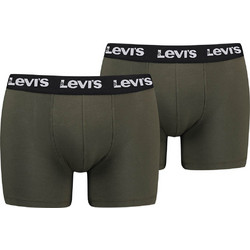 Levi's Ανδρικά Μποξεράκια Σετ 2Pack Χακί 701236091-005